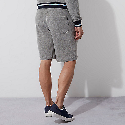 plus size river island sale,jacques-vertuk Ie Bags Grey contrast stripe towel shorts Shorts Sale men