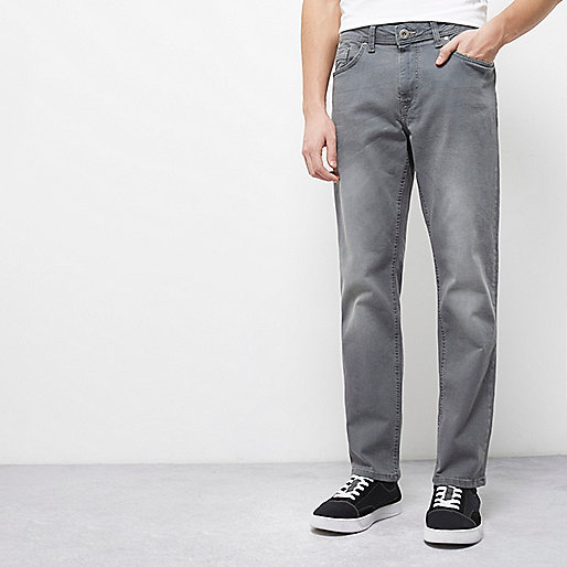 river island mens weekend bag,jacques-vertuk In Grey Dean straight leg jeans Straight Jeans Jeans men