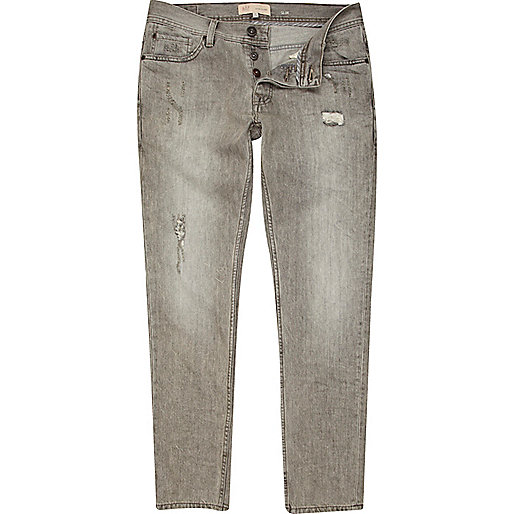 river island shacket sale,jacques-vertuk Ireland Online Shopping Grey distress Dylan slim jeans Jeans Sale men