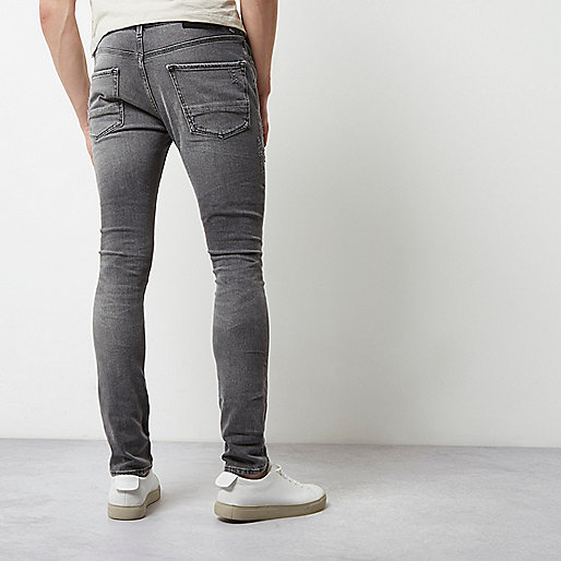 river island black shoes mens,jacques-vertuk Clothes And Shoes Grey distressed Danny super skinny jeans Jeans Sale men