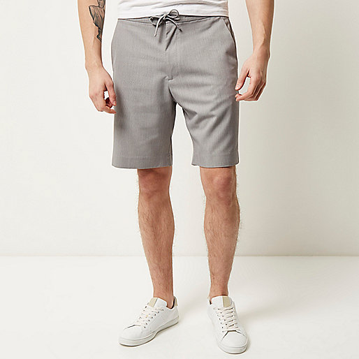 black wedge trainers river island,jacques-vertuk UK Sale Grey drawstring casual bermuda shorts men 291042