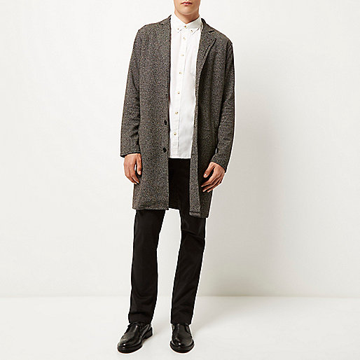 river island sherpa jacket,Camel Skirt jacques-vertuk Grey duster coat Coats / Jackets Sale men