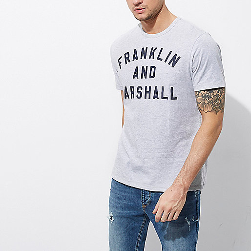 river island boots sale,jacques-vertuk Sale Jackets Grey Franklin & Marshall print T-shirt T-shirts T-Shirts / Tanks men