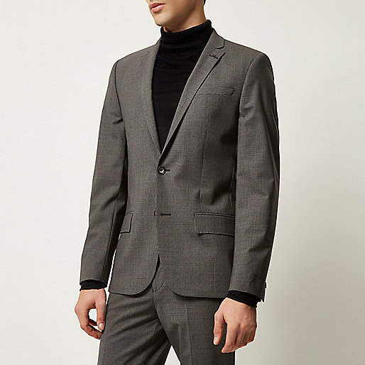 river island mini backpack,jacques-vertuk Satin Grey gingham skinny jacket Suits Sale men