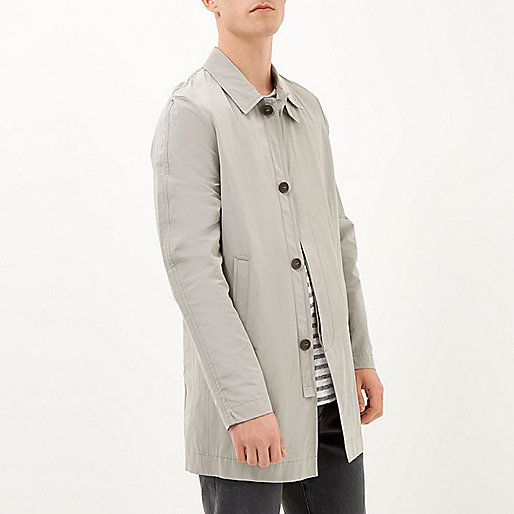 river island my account my orders,jacques-vertuk London Grey Holloway Road lightweight mac coat men 285759