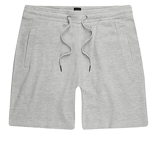 river island blue trousers,Cheap jacques-vertuk Clothes Grey marl pique shorts Casual Shorts Shorts men