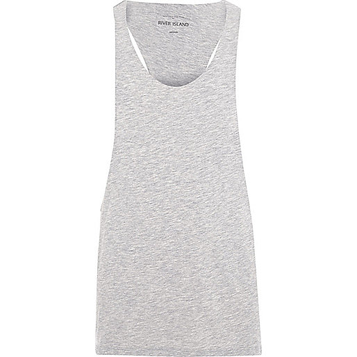 river island bodycon maxi dress,jacques-vertuk South Africa Grey marl racer back muscle fit tank men 301171