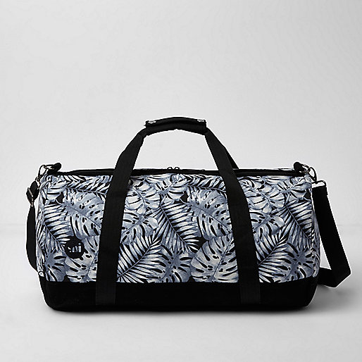 jacques-vertuk Grey Mi-Pac tropical print duffle holdall 303115 men Bags Holdalls