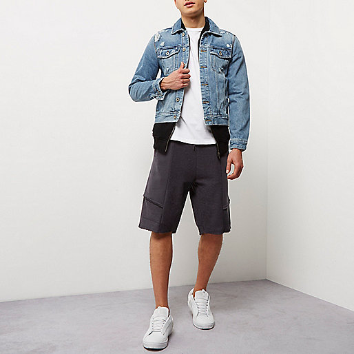 river island winter jacket,jacques-vertuk Ladies Watches Uk Grey patch panel shorts Shorts Sale men