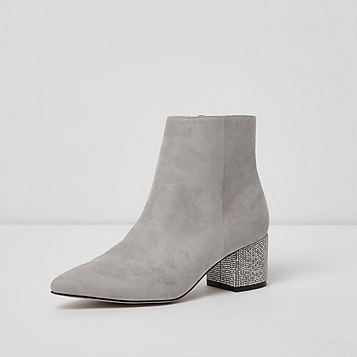 river island beige boots,jacques-vertuk London Grey pointed toe glitter block heel boots women 706978