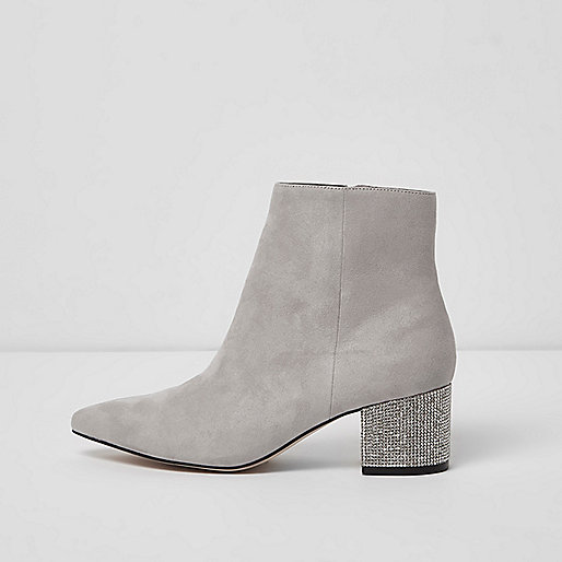 river island beige boots,jacques-vertuk London Grey pointed toe glitter block heel boots women 706978