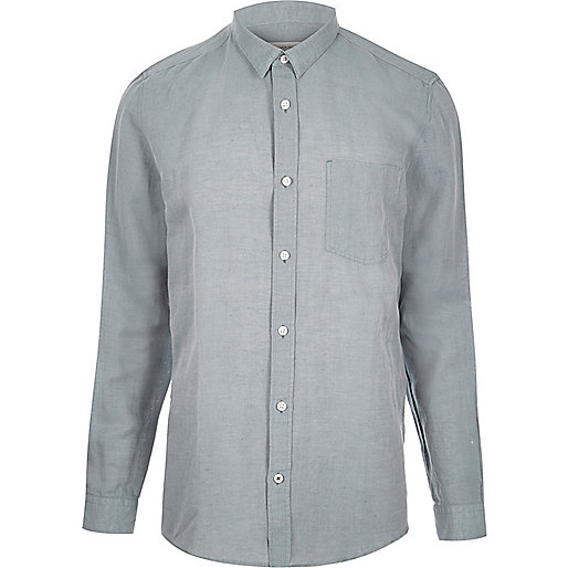 river island slim tapered jeans,jacques-vertuk London Grey relaxed fit linen-rich shirt men 294365