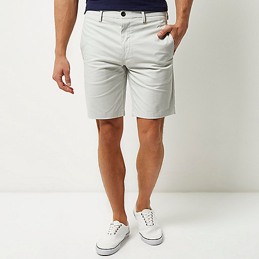 river island clearance sale,New jacques-vertuk Dresses Grey slim fit chino shorts Shorts Sale men