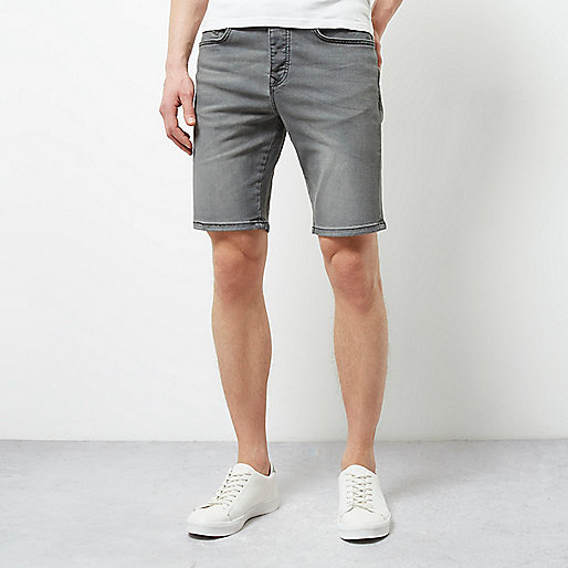 river island winter dresses,jacques-vertuk Online Shop Sweden Grey slim fit denim shorts Shorts Sale men