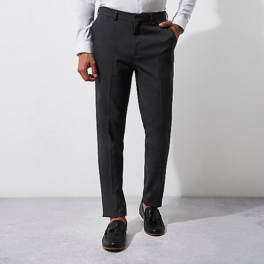 river island sandals asos,jacques-vertuk Dresses Australia Grey slim fit smart pants Smart Pants Pants men