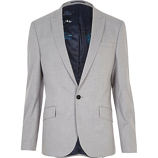 river island oversized coat,Last Season jacques-vertuk Grey slim suit jacket Seasonal Offers Sale men