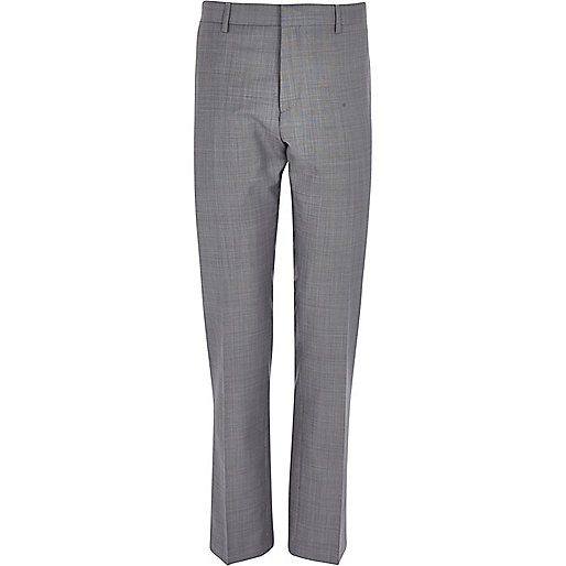 river island black and white heels,jacques-vertuk Shop Grey slim suit pants men 275553