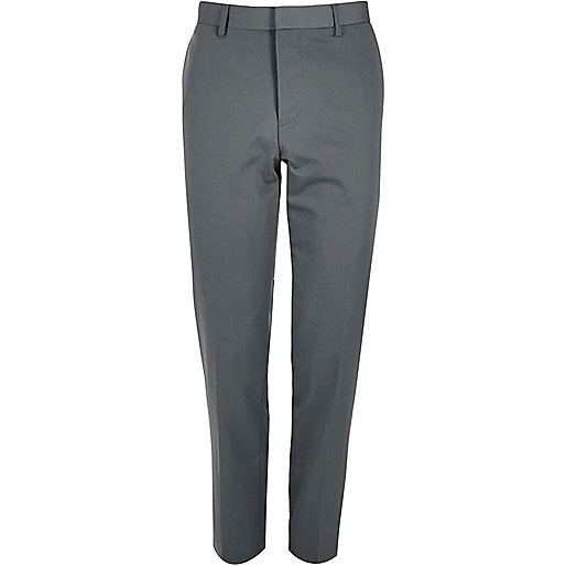 jacques-vertuk Grey slim suit pants 291683 men Suits