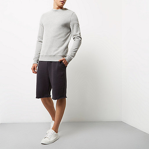 asos river island sale,jacques-vertuk Bags Ireland Grey slub cotton shorts Shorts Sale men