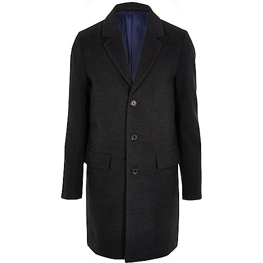 riverislandbags,Riverilands Grey smart overcoat Coats Coats / Jackets men