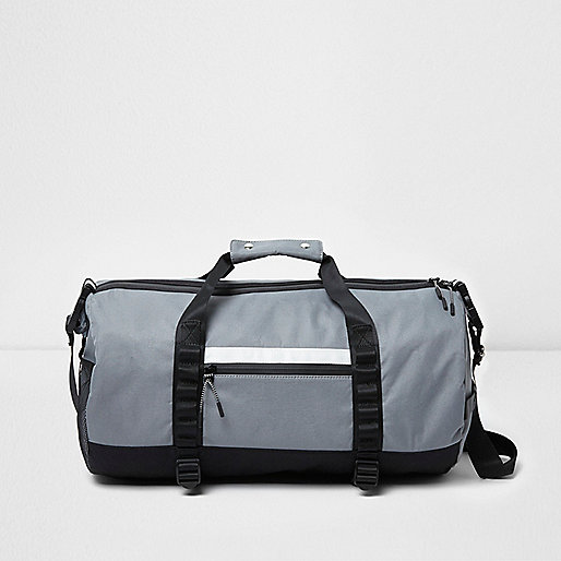 jacques-vertuk Grey sporty holdall bag 302229 men Bags Holdalls