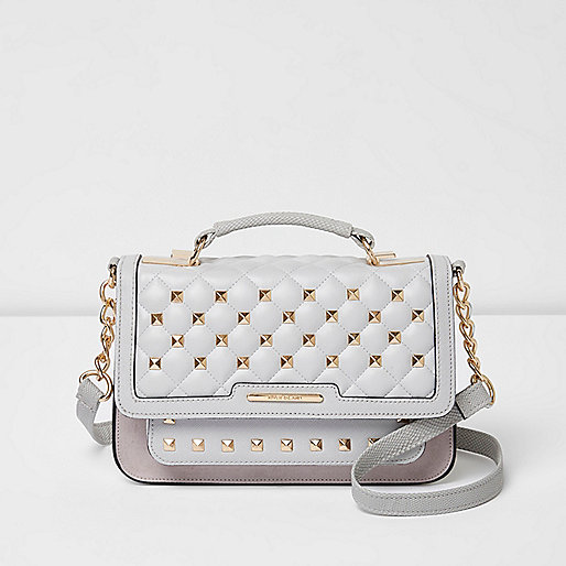 red river island shoes,Next jacques-vertuk Grey studded mini cross body chain bag Satchels Bags / Purses women