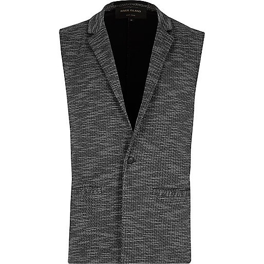 river island party dresses sale,jacques-vertuk London Grey tailored sleeveless blazer men 289639