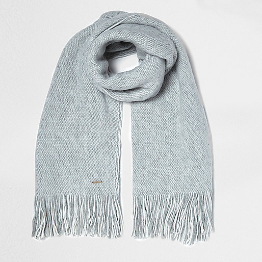 gold boots river island,jacques-vertuk Locations Grey textured blanket scarf Scarves Accessories women