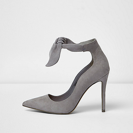 jacques-vertuk Grey tie up pumps 703248 women Shoes / Boots Shoes