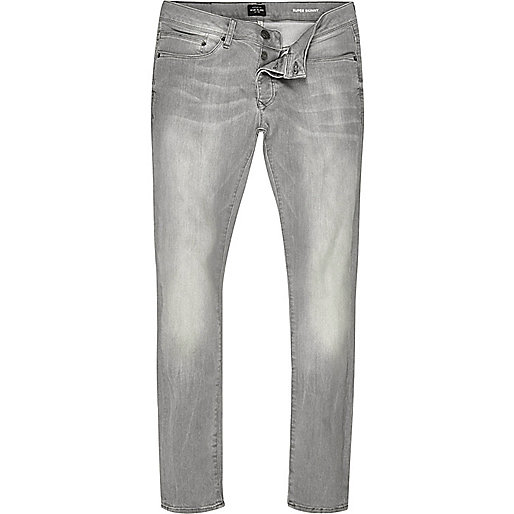 jacques-vertuk Grey wash Danny super skinny jeans 293818 men Jeans