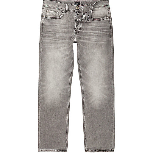 womens sliders river island,jacques-vertuk UK Sale Grey wash fade loose fit jeans men 302318