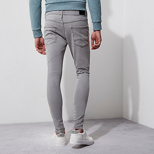 dressy white tops river island,jacques-vertuk UK Sale Grey wash Ollie spray on super skinny jeans men 299807