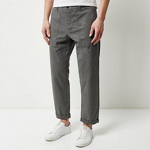 river island carrie jeans,jacques-vertuk Ireland Sale Grey wide leg pants Pants Sale men