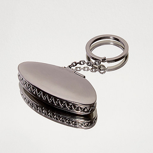 river island polka dot,jacques-vertuk UK Gunmetal Design Forum grey fly trap keyring women 691387