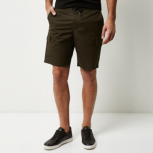 river island clothes for sale,jacques-vertuk Outlet Khaki drawstring slim fit bermuda shorts men 292289