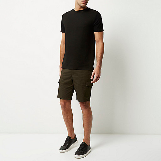 river island clothes for sale,jacques-vertuk Outlet Khaki drawstring slim fit bermuda shorts men 292289