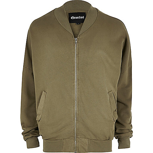 river island tapered jeans,jacques-vertuk Online Khaki Granted slouch MA1 bomber jacket men 296134