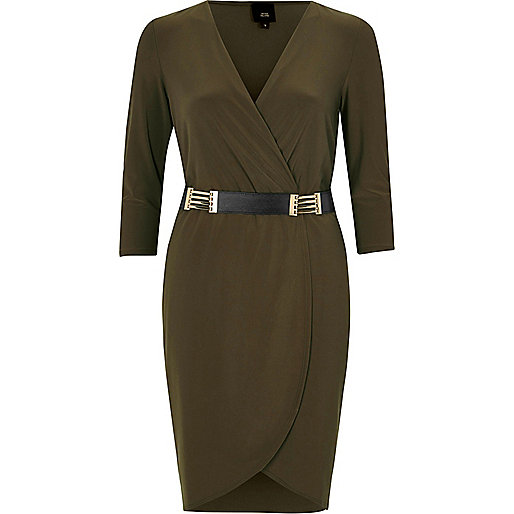 river island cream shirt dress,jacques-vertuk Trousers Sale Khaki green belted bodycon wrap dress Bodycon Dresses Dresses women