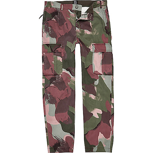 jacques-vertuk Khaki green Design Forum camo cargo pants 302223 men Trousers