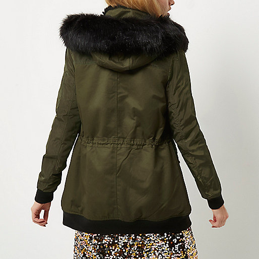 river island blue puffer,Buy jacques-vertuk Dress Khaki green hooded parka coat Coats / Jackets Sale women