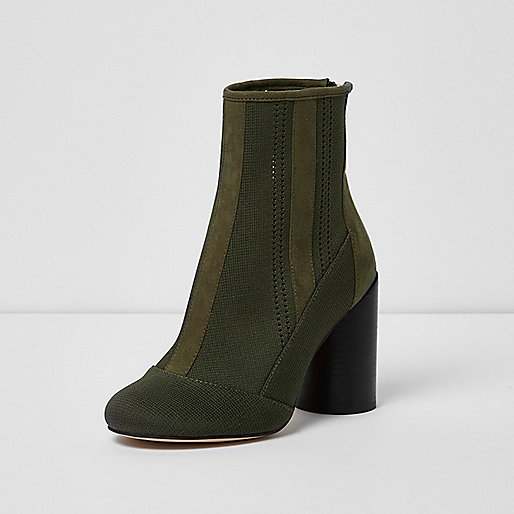 river island plisse dress,jacques-vertuk Ireland Khaki green knitted ankle boots women 699246