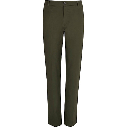 jacques-vertuk Khaki green linen-blend pants 288376 men Trousers