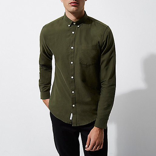 river island pink blouse sale,jacques-vertuk New Store Openings Khaki green long sleeve Oxford shirt Long Sleeve Shirts Shirts men