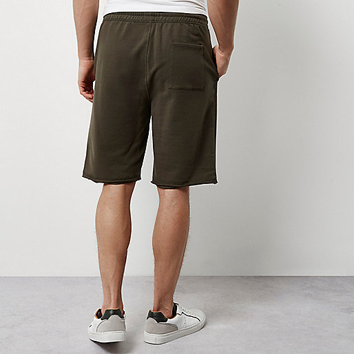 river island mary jane shoes,R5Ver 5S3And Khaki green longer length jogger shorts Shorts Sale men