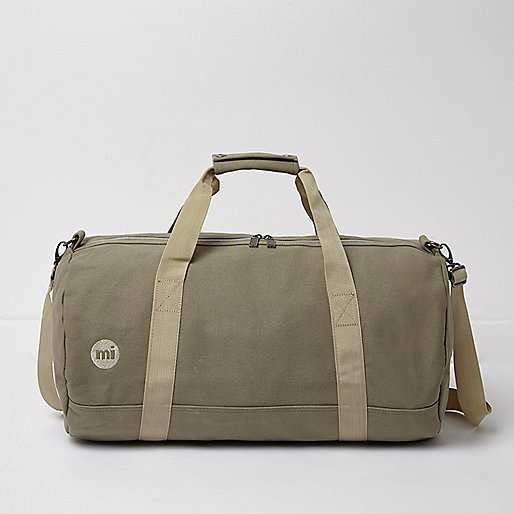 jacques-vertuk Khaki green Mi-Pac duffle holdall 303114 men Bags Holdalls