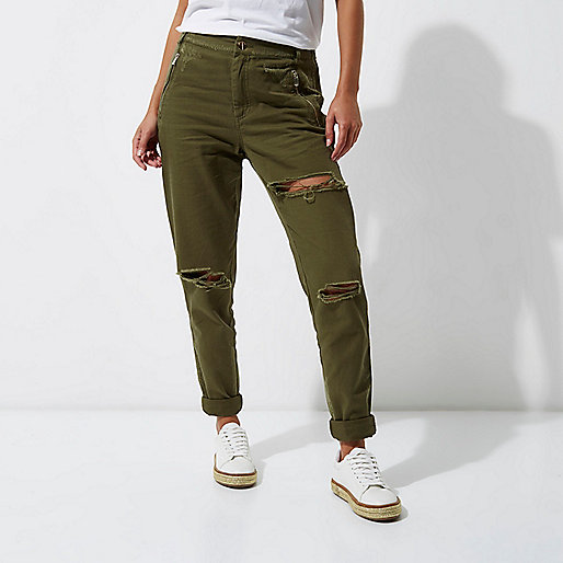 river island mini cross body bag,jacques-vertuk Trouser Suit Ladies Khaki green ripped tapered pants Pants Sale women