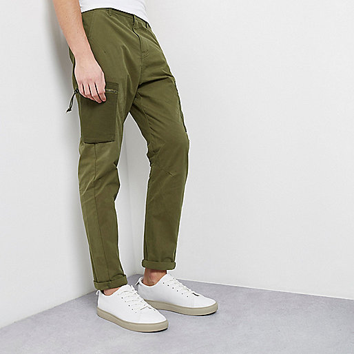 river island padded coat,jacques-vertuk Clothes Shop Online Khaki green skinny fit cargo pants Pants Sale men