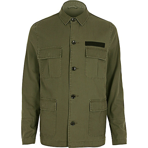 jacques-vertuk Khaki military jacket 293216 men Coats / Jackets