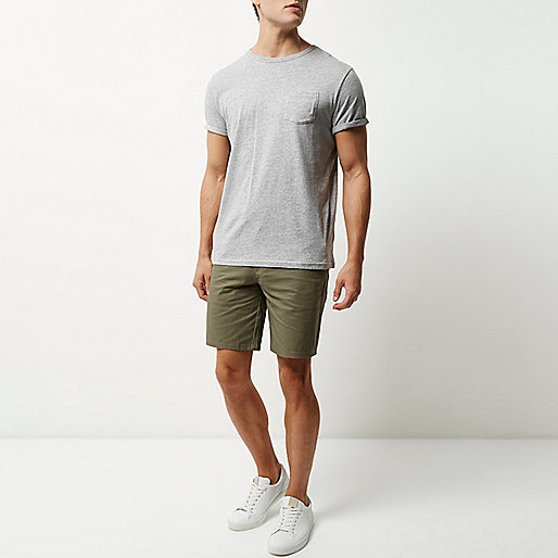 river island white embellished dress,jacques-vertuk UK Khaki slim fit chino buckle shorts men 290984