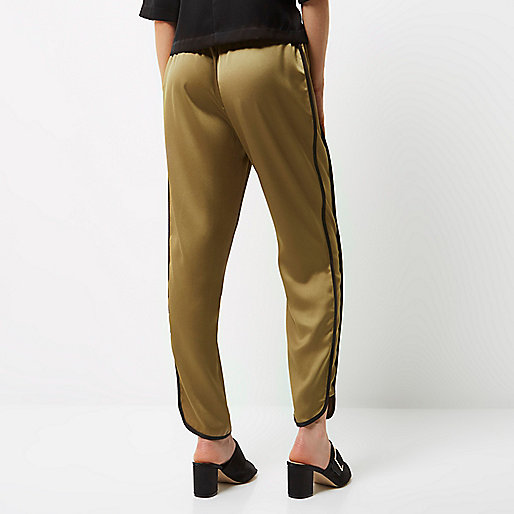 black mules river island,jacques-vertuk Trousers Sale Khaki soft jogger pants Pants Sale women